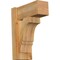 Ekena Millwork Balboa Block Rough Sawn Outlooker, Western Red Cedar, 6"W x 12"D x 16"H OUT06X12X16BOA05RWR - alternate 1